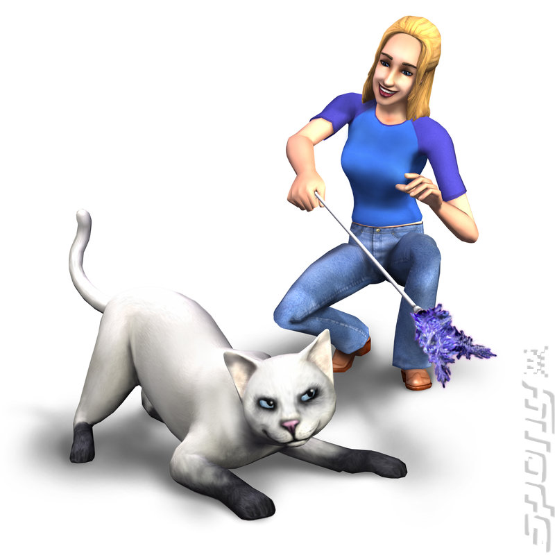 The Sims 2: Pets - GameCube Artwork