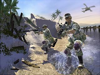 Tom Clancy's Ghost Recon: Jungle Storm - PS2 Artwork