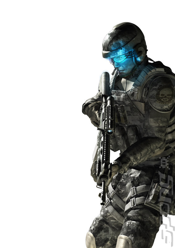 Tom Clancy's Ghost Recon: Advanced Warfighter 2 - PSP Artwork