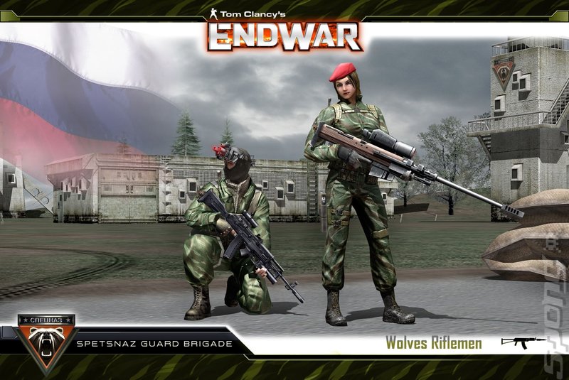 Tom Clancy's EndWar - PC Artwork