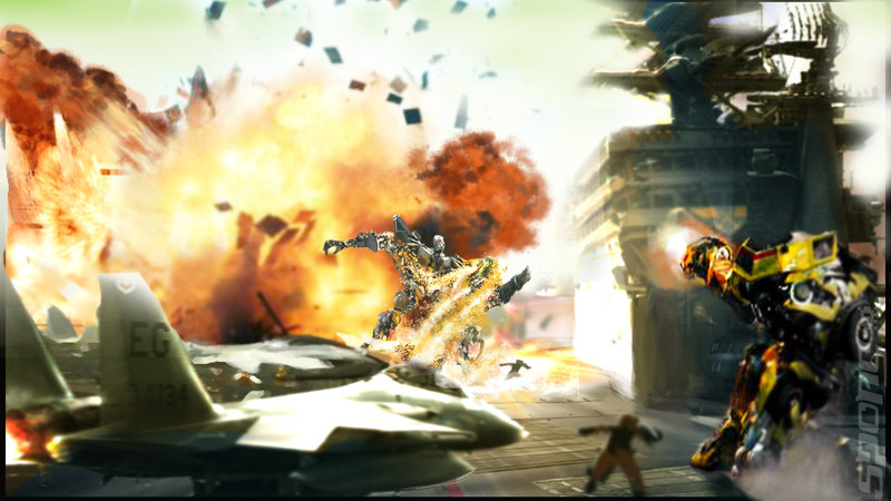 Transformers: Revenge of the Fallen  - PS3 Artwork