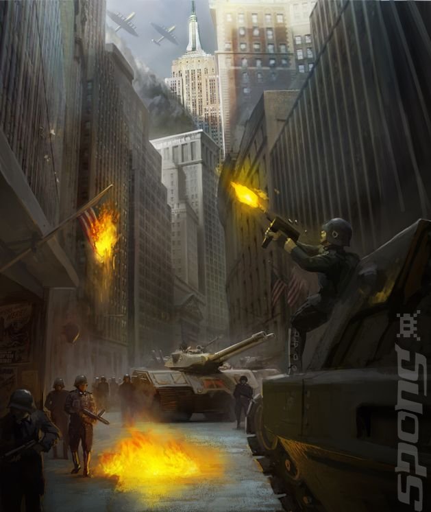 Turning Point: Fall of Liberty - Xbox 360 Artwork