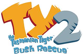 Ty the Tasmanian Tiger 2: Bush Rescue - PS2 Artwork