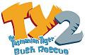 Ty the Tasmanian Tiger 2: Bush Rescue - PS2 Artwork