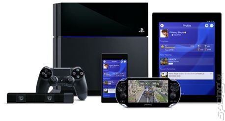 A PlayStation 4 in the Living Room Editorial image