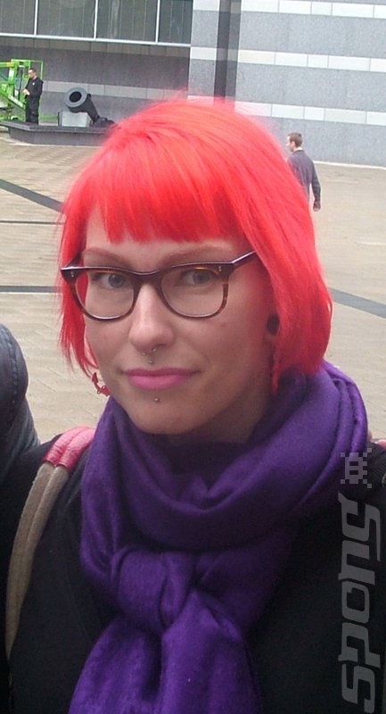 "Booth Babe" Pic from Leeds Video Games Expo News image