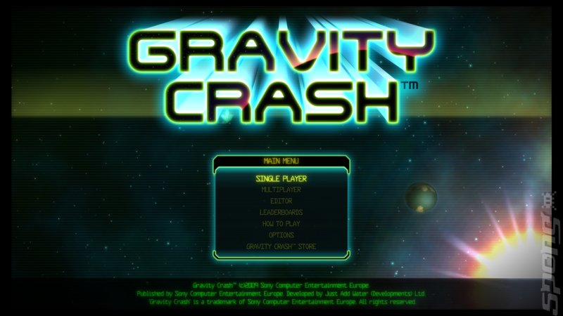 Gravity Crash - Detailed for PSN News image
