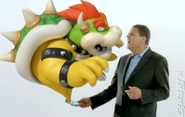 Reggie Chewed by Bowser In 3DS Trailer News image