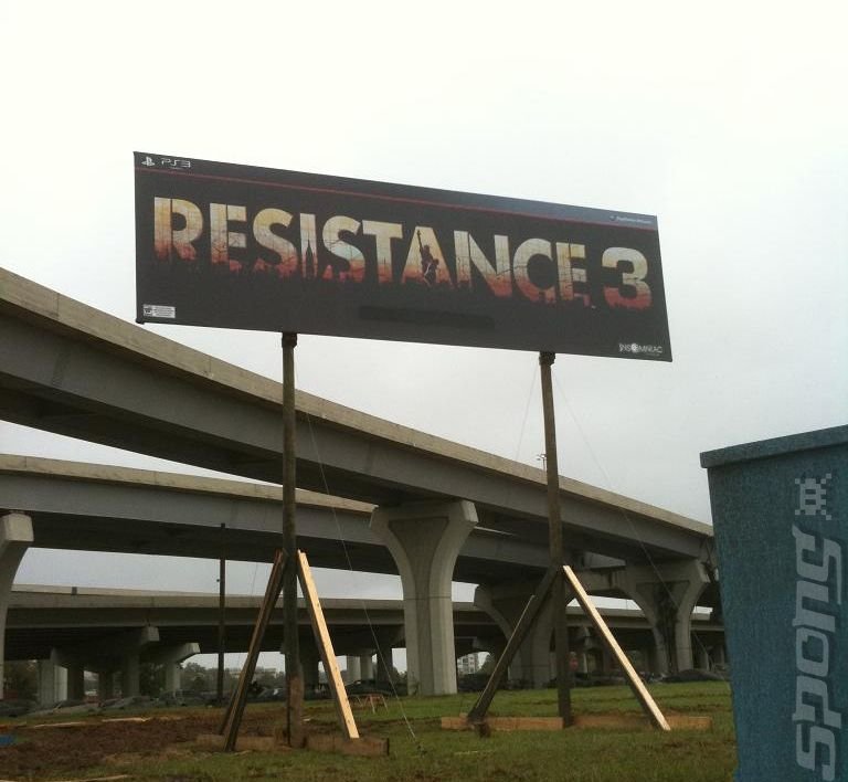 Resistance 3 Dated via Movie Billboard? News image