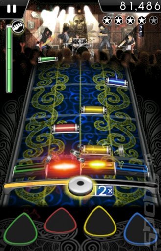 Rock Band iPhone's Tiny Track List, Screens News image