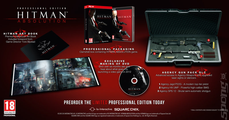 Square Enix Reveals Professional Edition For Hitman Absolution News image