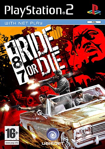 187: Ride or Die - PS2 Cover & Box Art