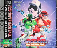 2020 Super Baseball - Neo Geo Cover & Box Art