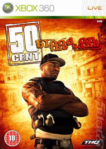50 Cent: Blood on the Sand - Xbox 360 Cover & Box Art