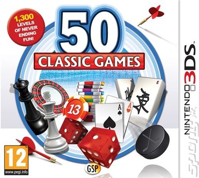 50 Classic Games - 3DS/2DS Cover & Box Art