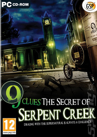 9 Clues: The Secret of Serpent Creek - PC Cover & Box Art