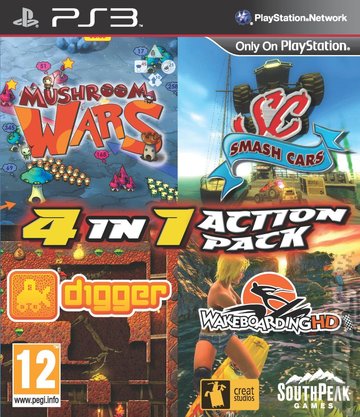 4 in 1 Action Pack - PS3 Cover & Box Art