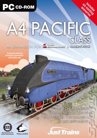 A4 Pacific Class - PC Cover & Box Art