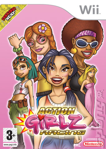 Action Girlz Racing - Wii Cover & Box Art