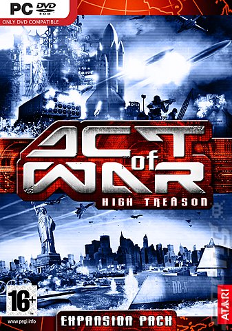 Act of War: High Treason - PC Cover & Box Art