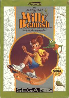 Adventures of Willy Beamish - Sega MegaCD Cover & Box Art