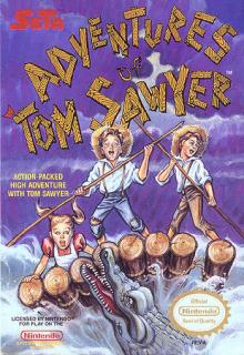 Adventures of Tom Sawyer - NES Cover & Box Art