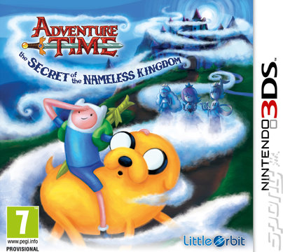 Adventure Time: The Secret of the Nameless Kingdom - 3DS/2DS Cover & Box Art