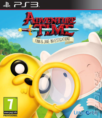 Adventure Time: Finn & Jake Investigations - PS3 Cover & Box Art
