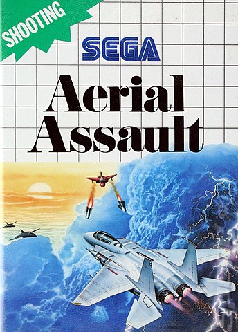 Aerial Assault - Sega Master System Cover & Box Art