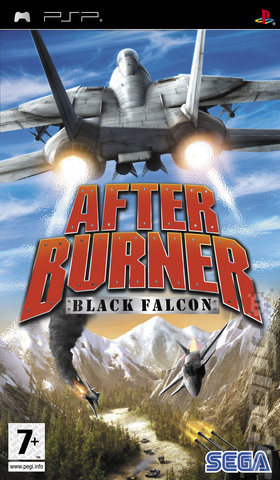 After Burner: Black Falcon - PSP Cover & Box Art