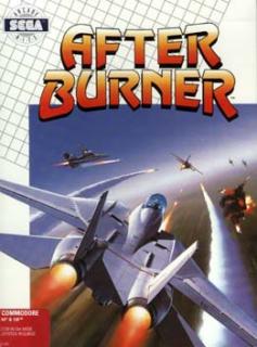 After Burner - C64 Cover & Box Art