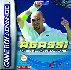 Agassi Tennis Generation - GBA Cover & Box Art