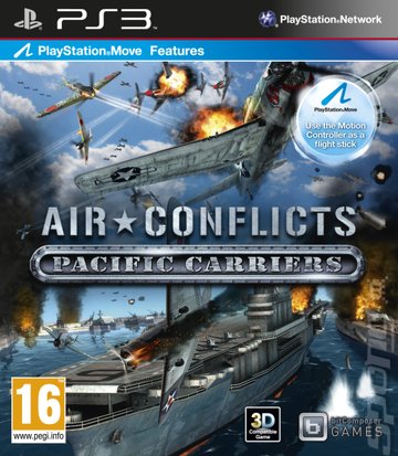 Air Conflicts: Pacific Carriers - PS3 Cover & Box Art