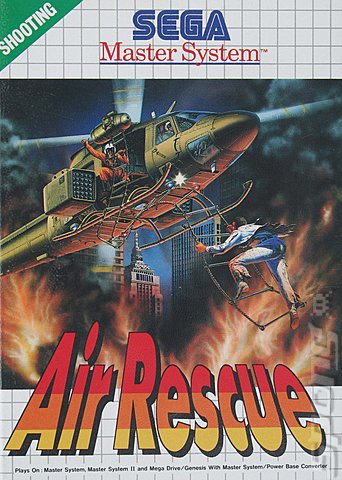 Air Rescue - Sega Master System Cover & Box Art