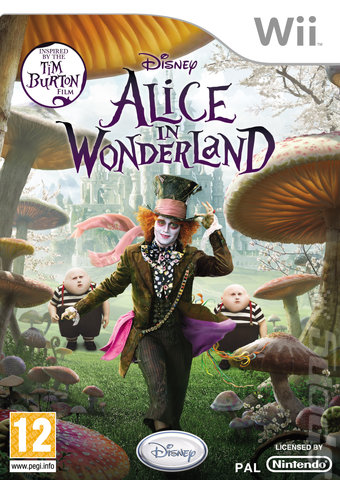 Alice in Wonderland - Wii Cover & Box Art