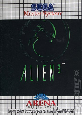 Alien 3 - Sega Master System Cover & Box Art