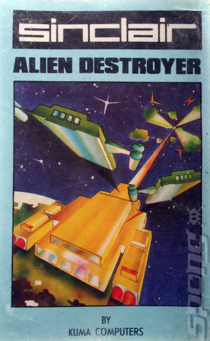 Alien Destroyer - Spectrum 48K Cover & Box Art