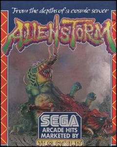 Alien Storm - C64 Cover & Box Art