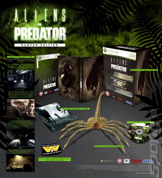Aliens Vs. Predator - Xbox 360 Cover & Box Art