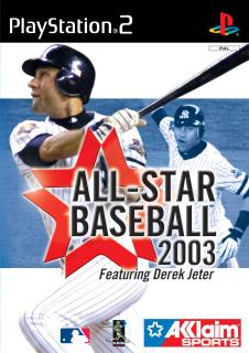 All Star Baseball 2003 - PS2 Cover & Box Art