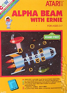 Alpha Beam With Ernie (Atari 2600/VCS)