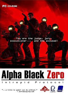 Alpha Black Zero - Intrepid Protocol - PC Cover & Box Art