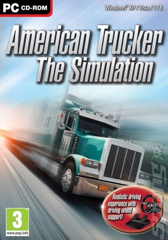 American Trucker: The Simulation - PC Cover & Box Art