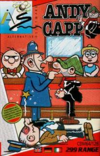 Andy Capp - C64 Cover & Box Art