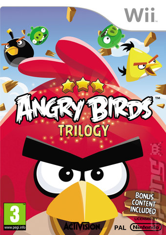 Angry Birds Trilogy - Wii Cover & Box Art