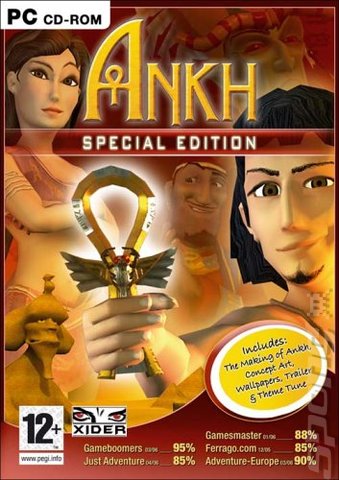 Ankh: Special Edition - PC Cover & Box Art