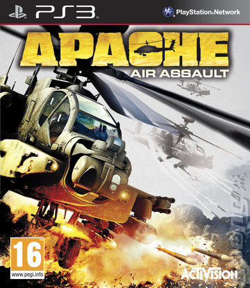 Apache: Air Assault - PS3 Cover & Box Art