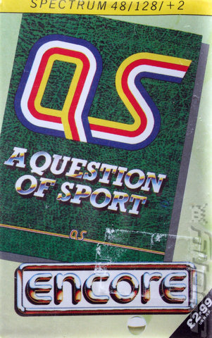 A Question of Sport - Spectrum 48K Cover & Box Art