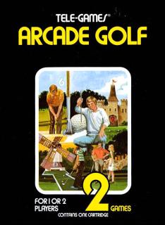 Arcade Golf - Atari 2600/VCS Cover & Box Art