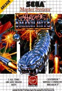 Arcade Smash Hits - Sega Master System Cover & Box Art